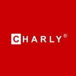 charly teambekleidung logo rot